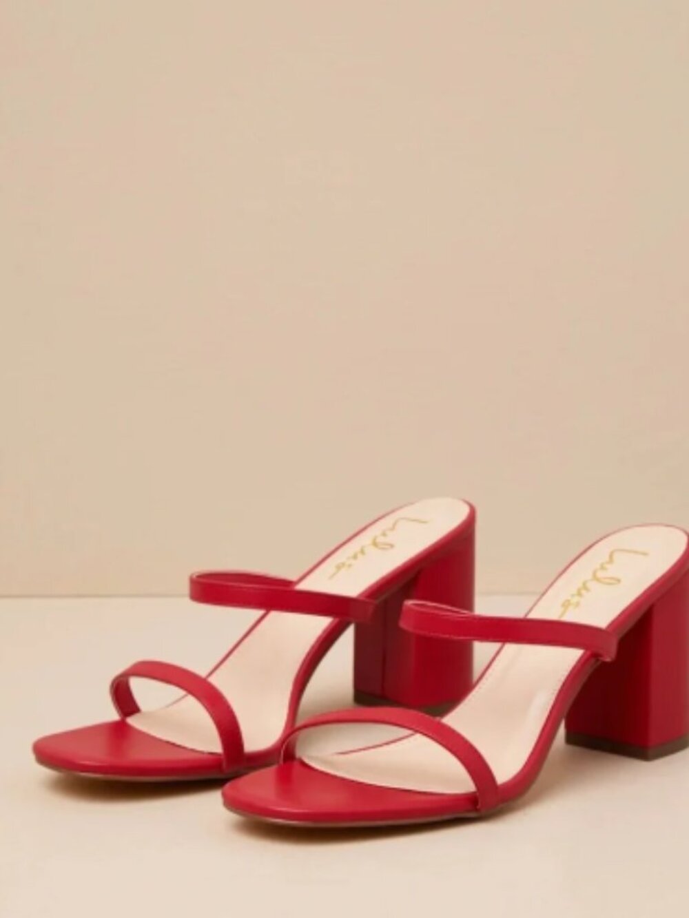 Lulus Ariellie Red High Heel Sandals
NWT
Size 8 - Picture 2 of 4